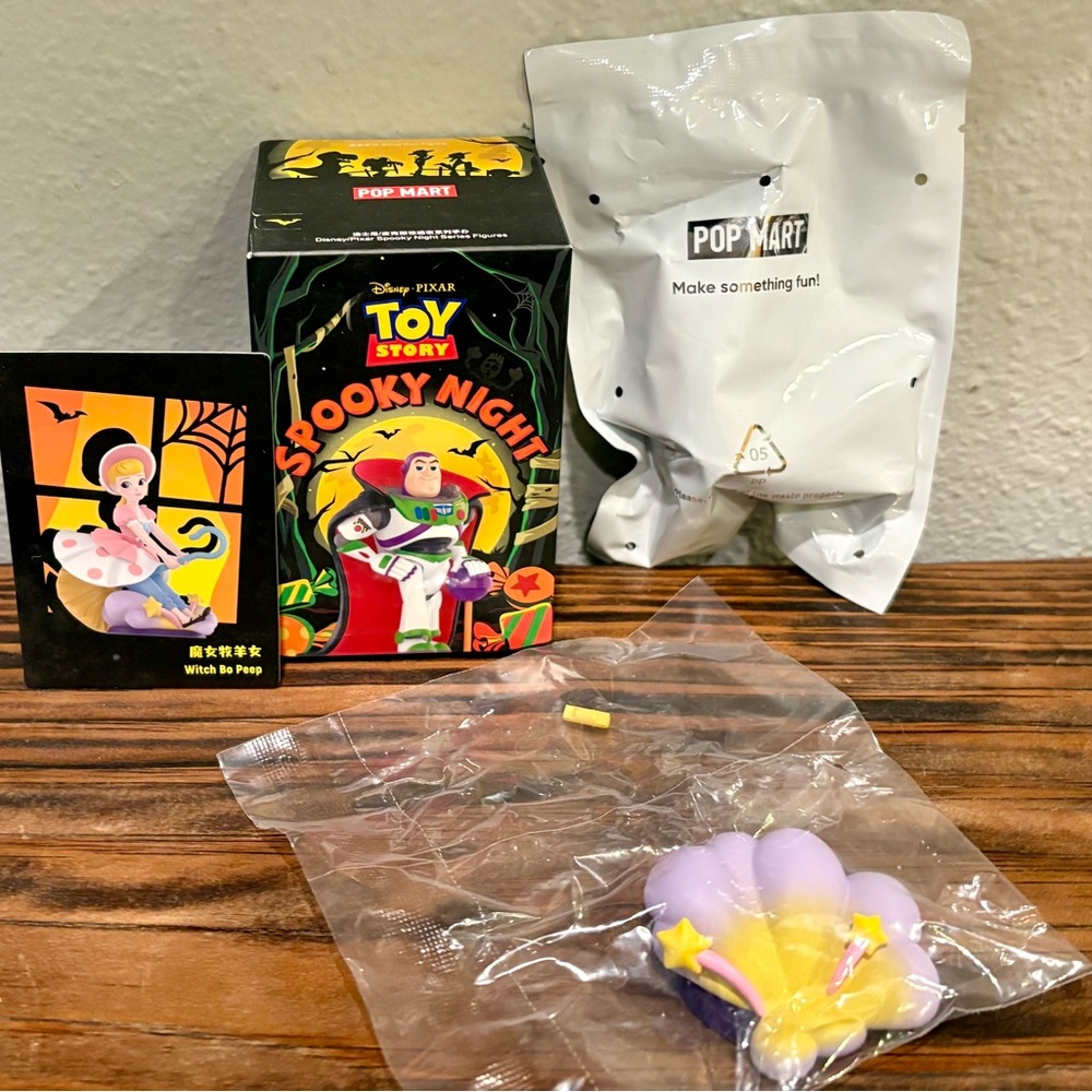 Pop Mart Disney Pixar Toy Story Spooky Night Series Blind Box, Witch Bo Peep